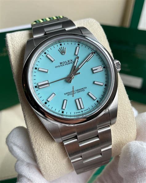 rolex tiffany blue 41 price.